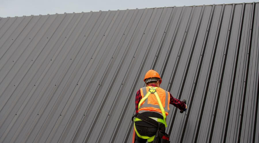 Professional metal roof installation services in Gerald, MO